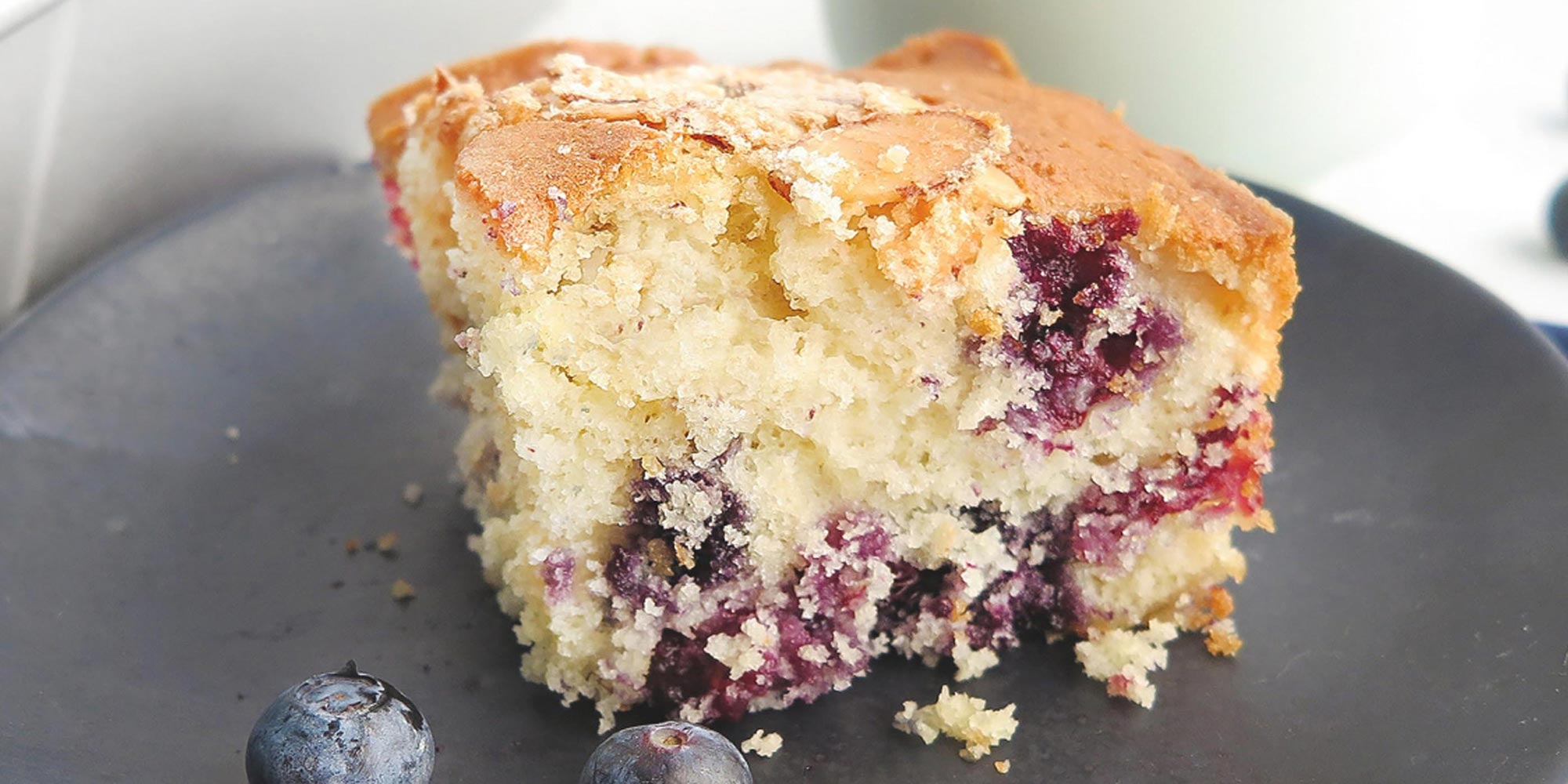 Almond-Blueberry Coffee Cake - Bake from Scratch