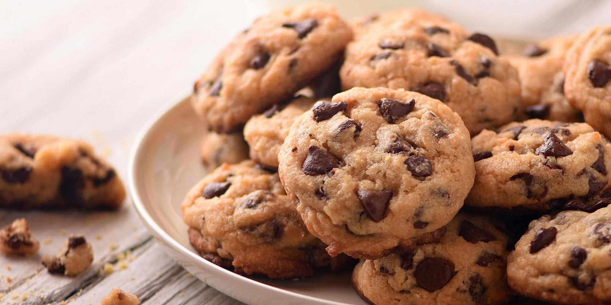 Galletas con copos de chocolate