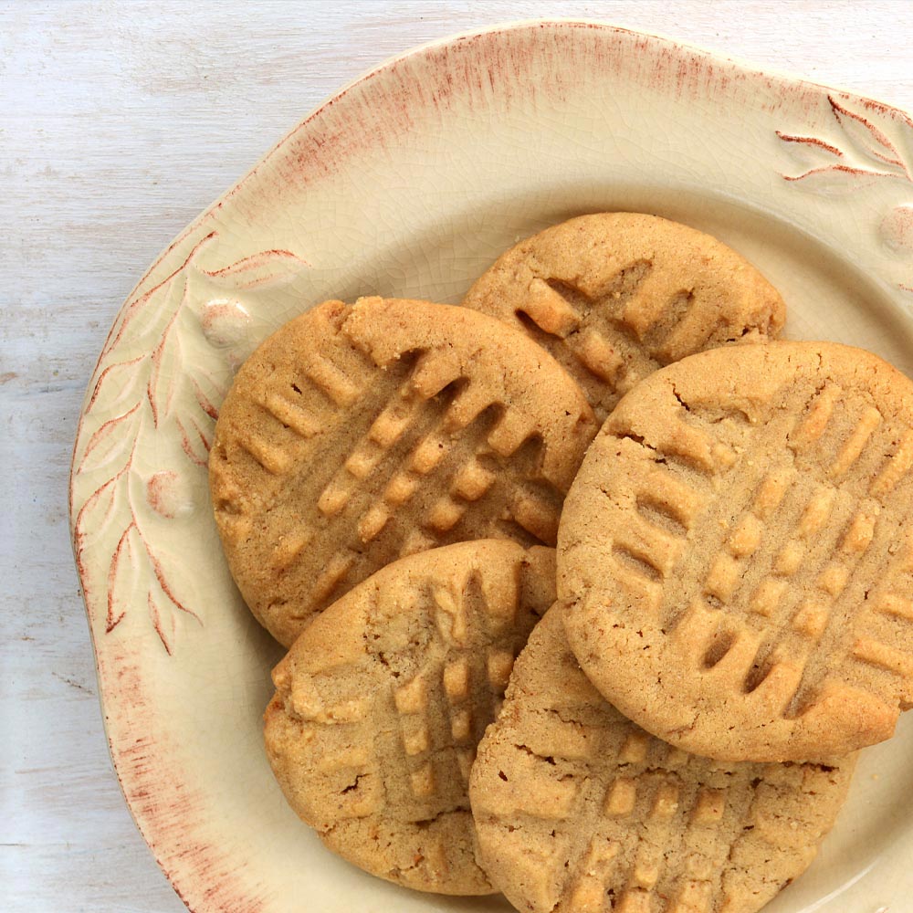 Galletas clásicas de mantequilla de maní