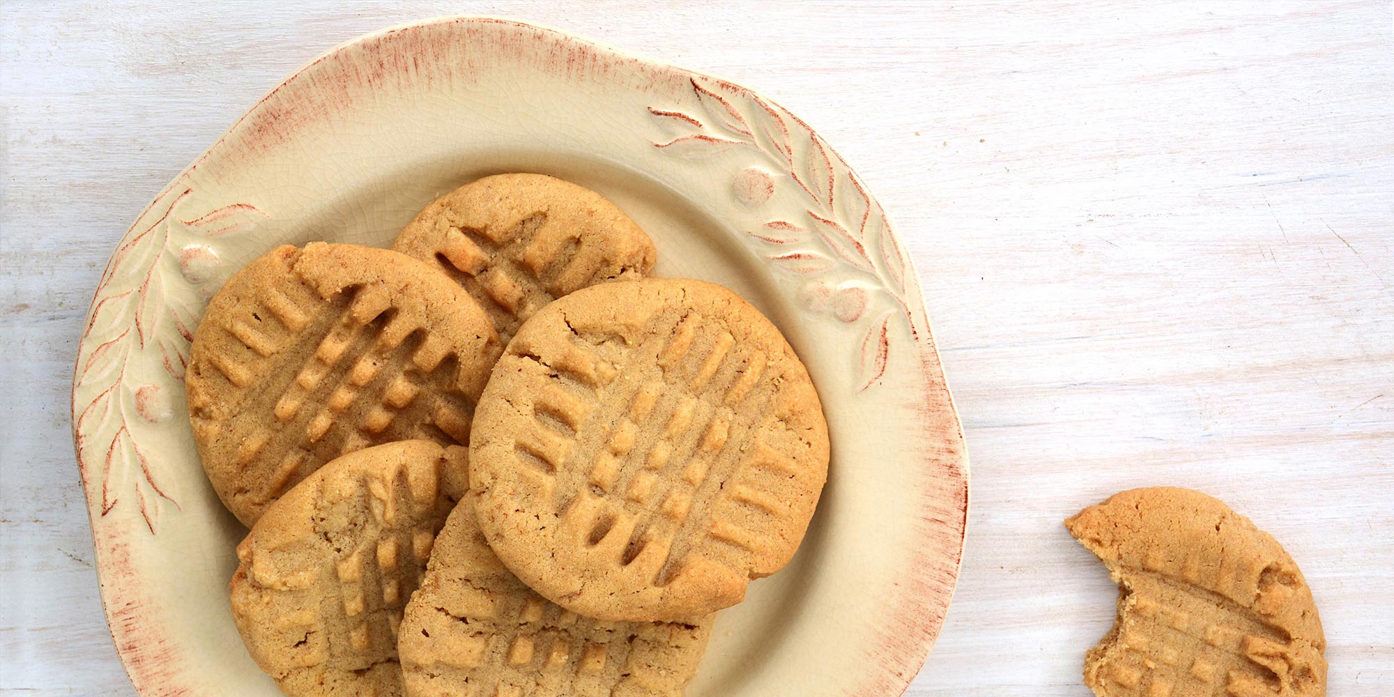 4-Ingrediente galletas de mantequilla de maní - Splenda®