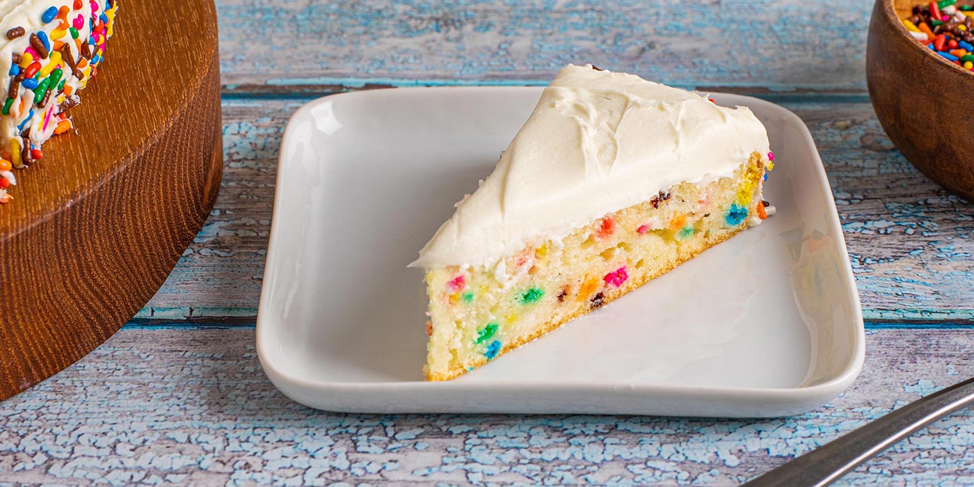 Confetti Birthday Cake Recipe Zero Calorie Sweetener & Sugar