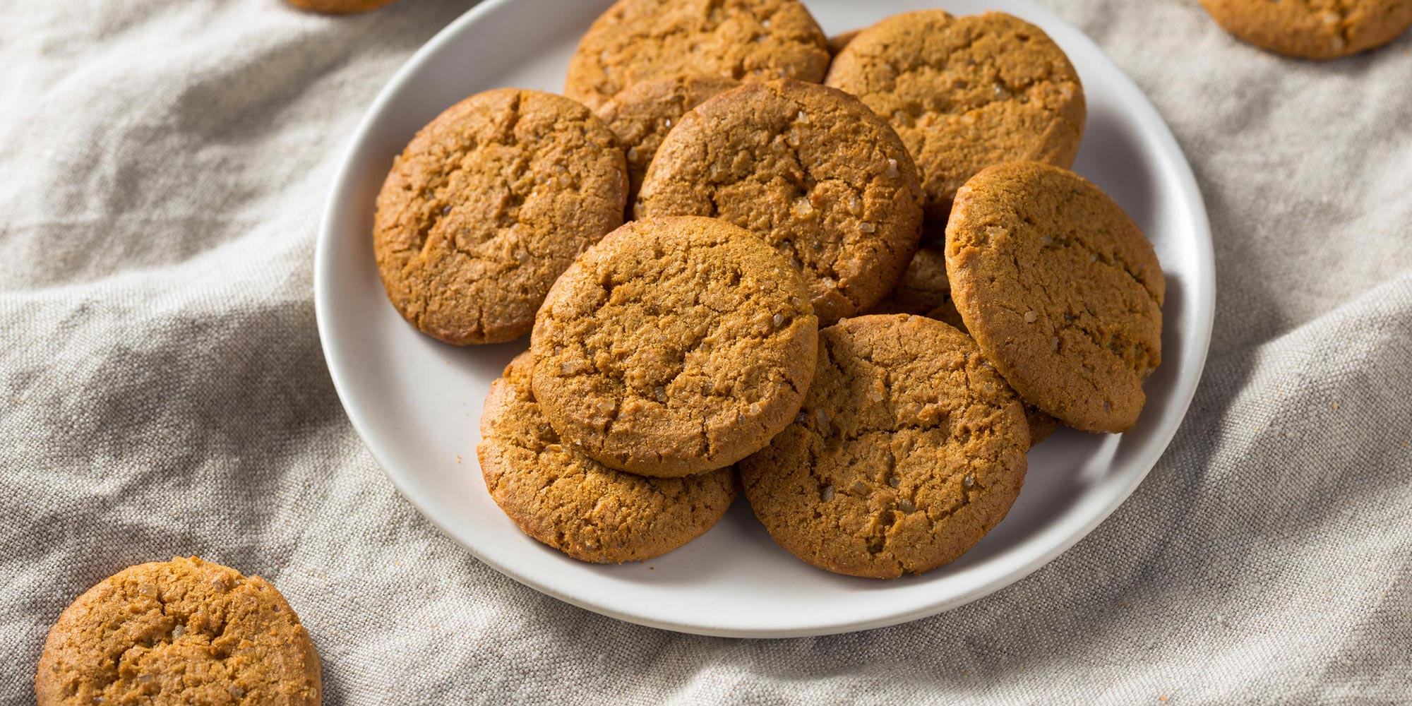 Receta de Ginger Snaps | Endulzante sin calorías y sustituto del azúcar |  Endulzantes SPLENDA