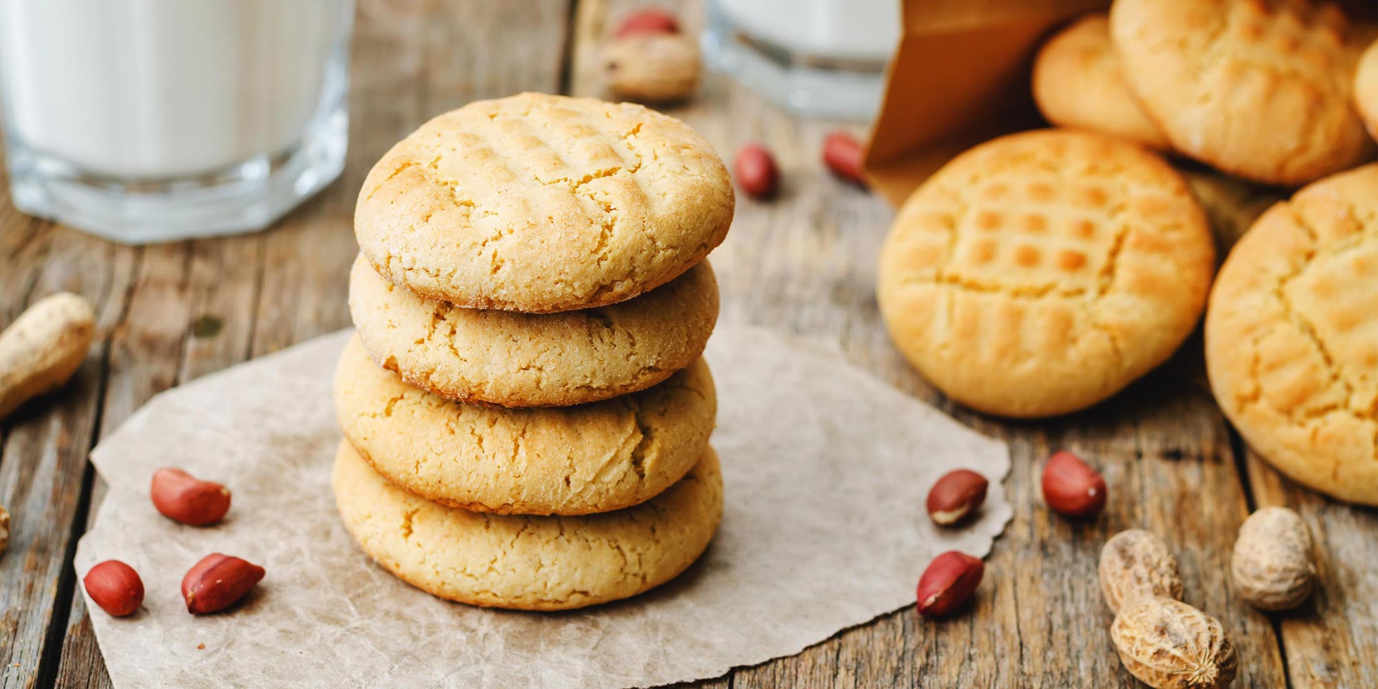 Receta de galletas de mantequilla de maní, Endulzante sin calorías y  sustituto del azúcar