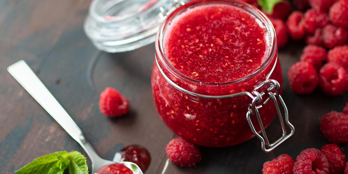Raspberry Jam Recipe Zero Calorie Sweetener & Sugar Substitute