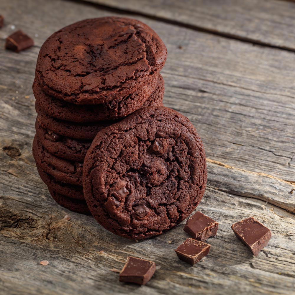 Rolled Chocolate Cookies
