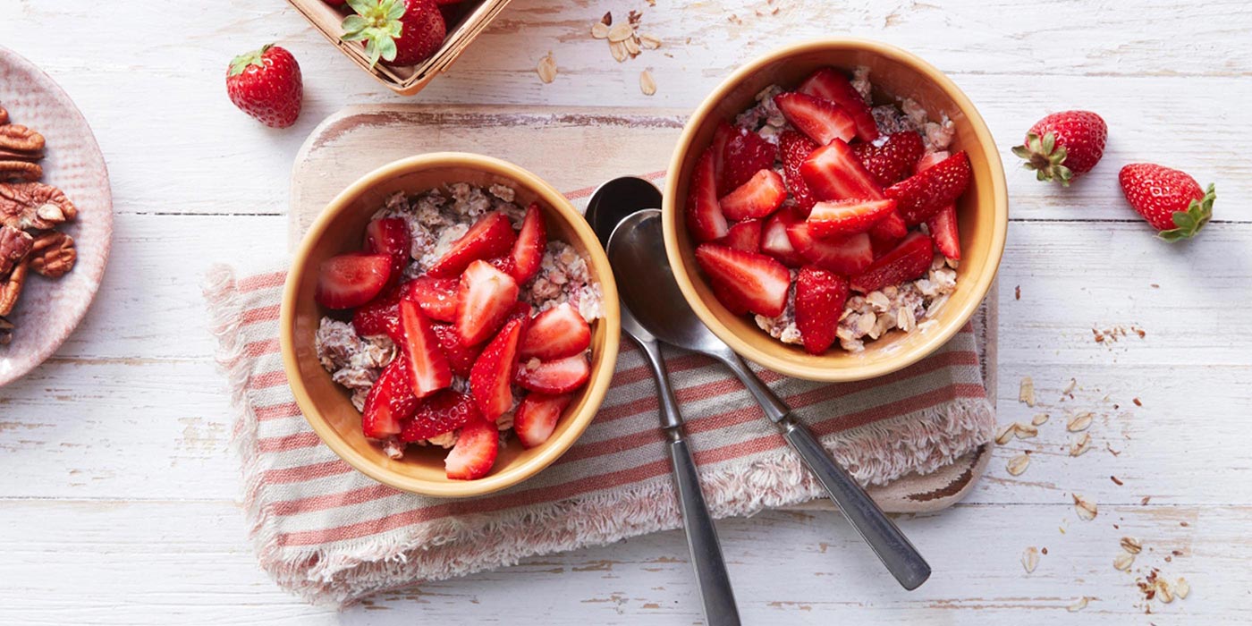 Strawberry Muesli Recipe Zero Calorie Sweetener & Sugar Substitute