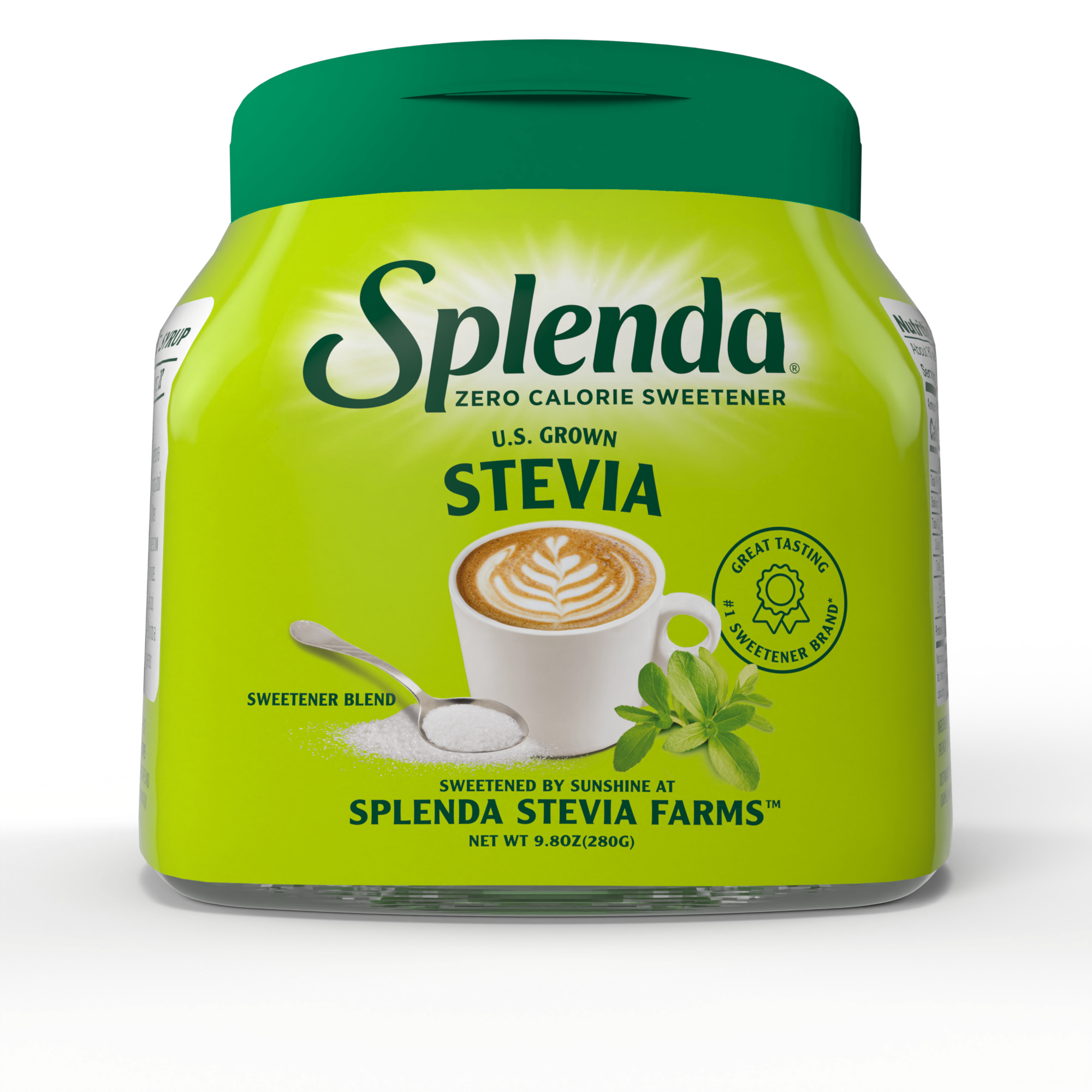 Splenda U.S. Grown Stevia Small Jar - Front