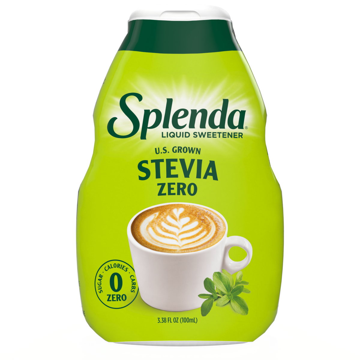 Splenda U.S. Grown Stevia Liquid Sweetener Large - Front