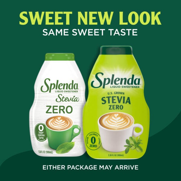 Splenda Stevia Líquida Cultivada en EE. UU. - La misma dulzura