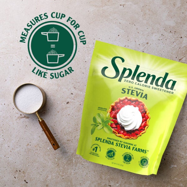 Splenda Stevia Granulada Cultivada en EE. UU. - Medidas