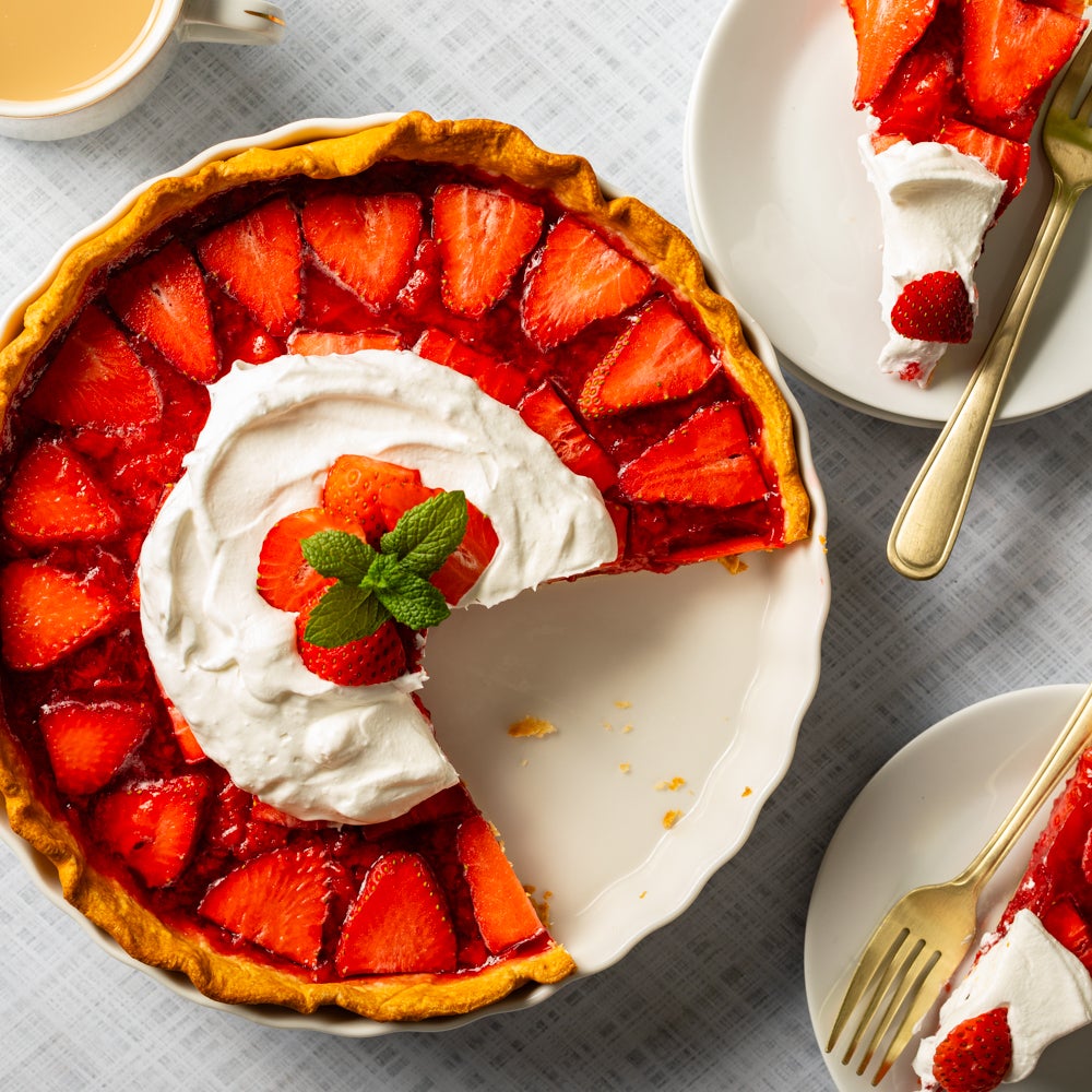Strawberry Pie Recipe | Zero Calorie Sweetener & Sugar Substitute ...
