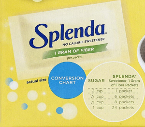 Splenda® Sweetener Packets with Fiber