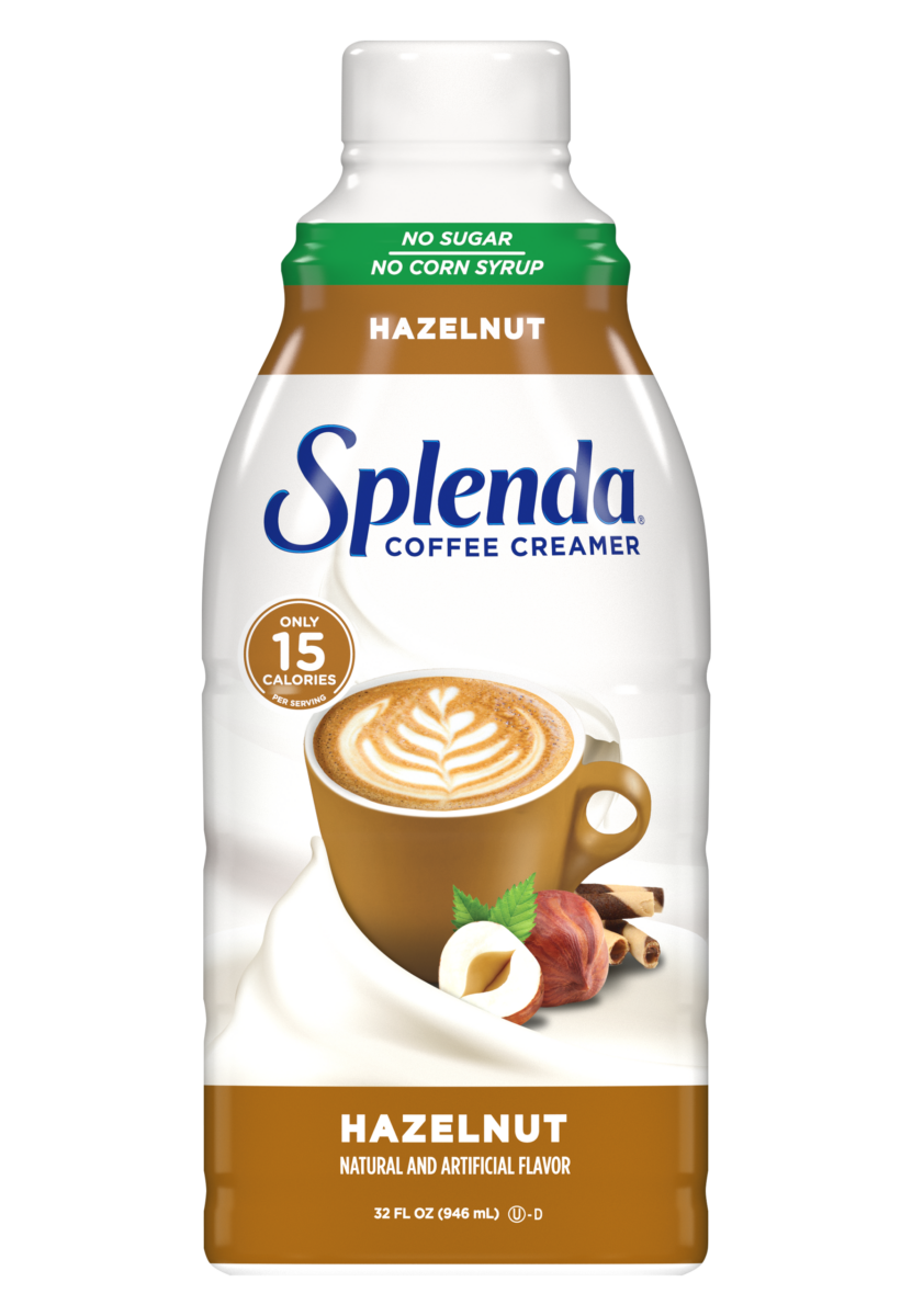 Splenda Hazelnut Coffee Creamer - Front