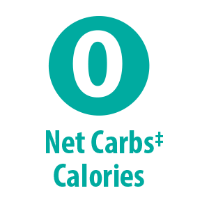 0 Net Carbs Calories Icon