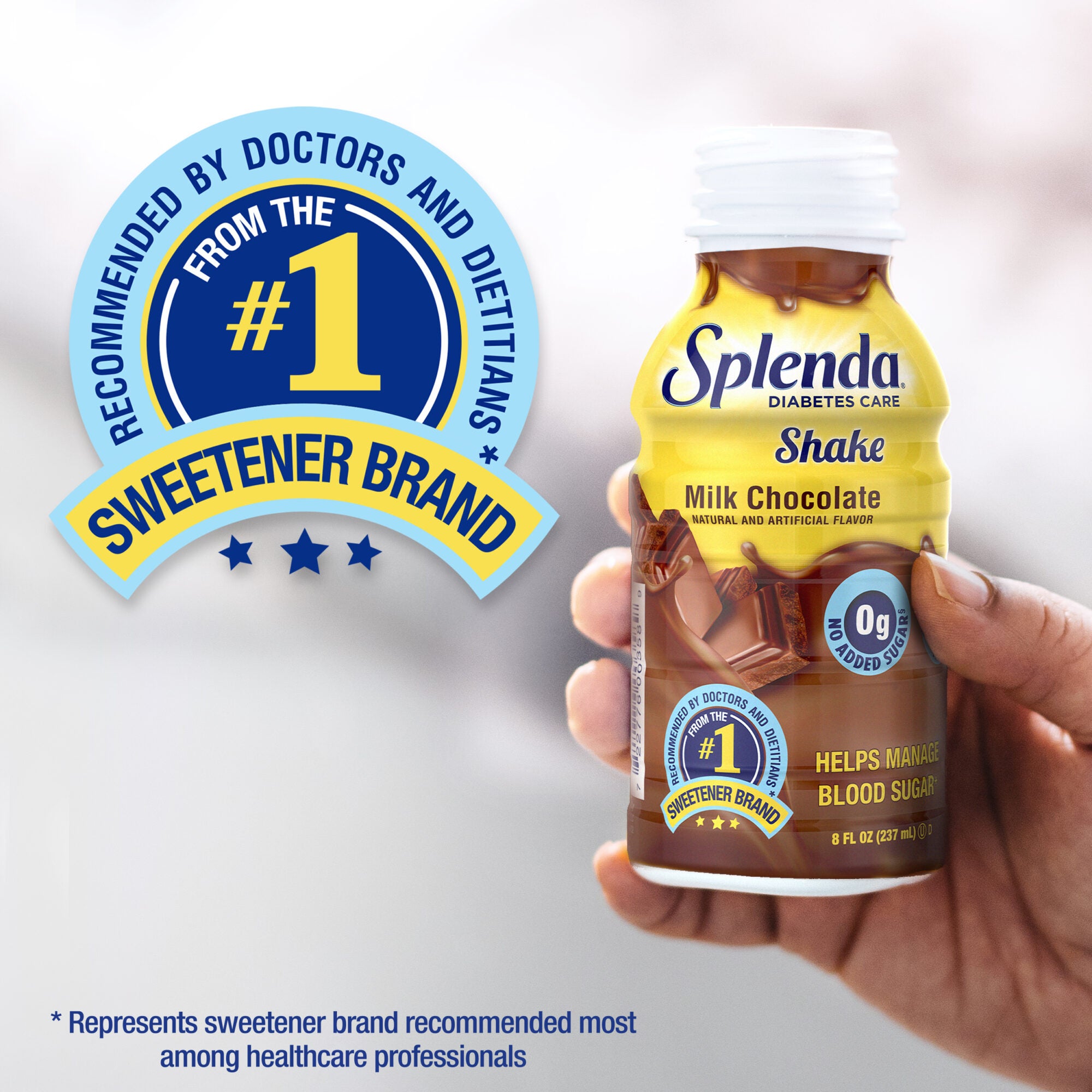 Splenda® Milk Chocolate Diabetes Care Shakes - From The #1 Sweetener Brand