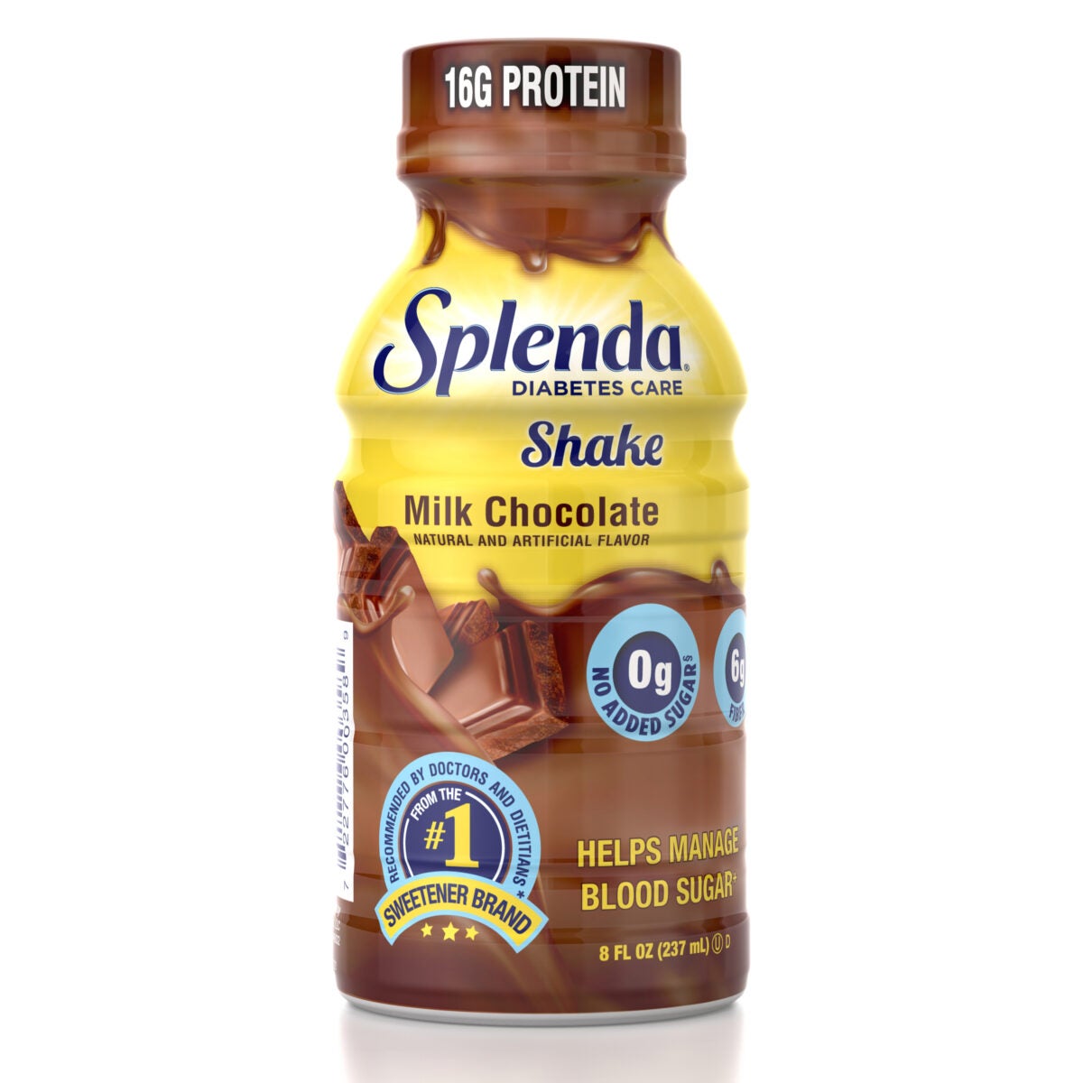 Splenda® Batidos para Diabéticos de Chocolate con Leche - Frente