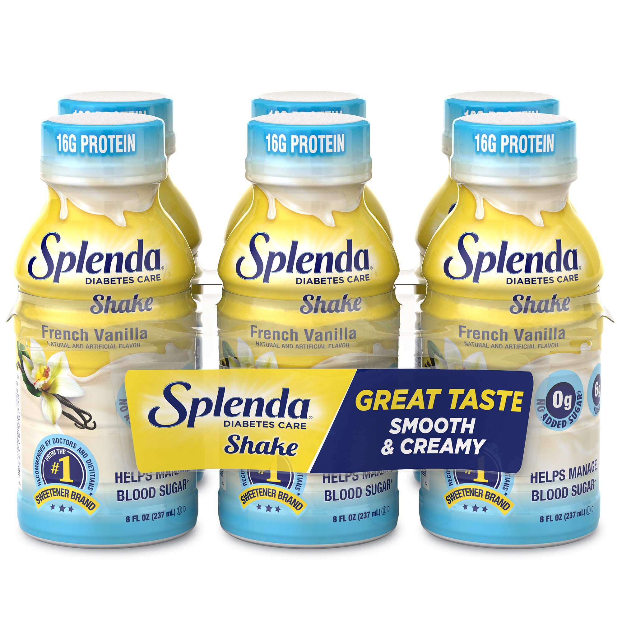 Splenda® French Vanilla Diabetes Care Shakes - 6-Pack