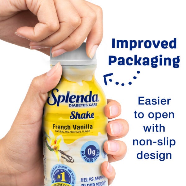 Splenda® French Vanilla Diabetes Care Shakes - Improved Packaging