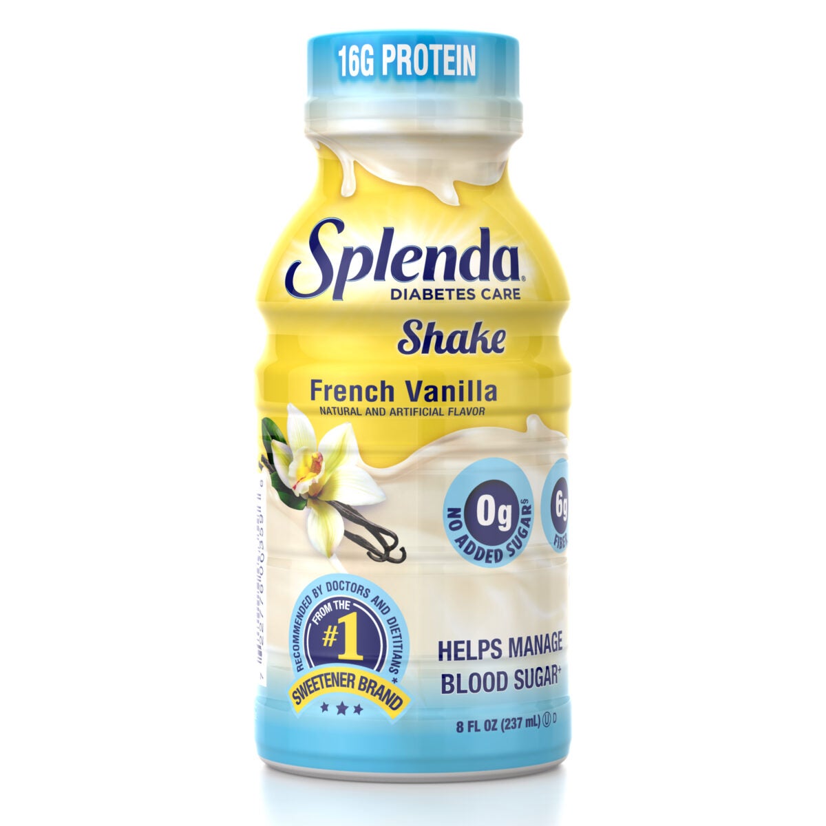Splenda® French Vanilla Diabetes Care Shakes - Front