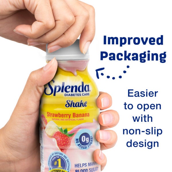 Splenda® Strawberry Banana Diabetes Care Shakes - Improved Packaging