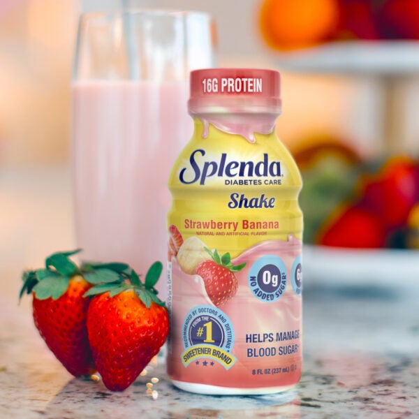 Splenda® Strawberry Banana Diabetes Care Shakes - Smooth & Creamy