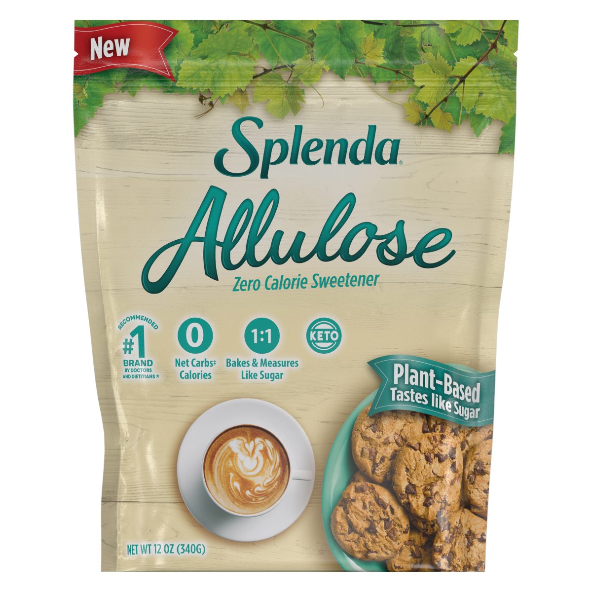SPLENDA® endulzante granulado con Alulosa de 6/12oz bolsas