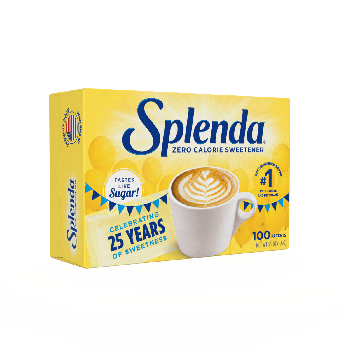 Splenda Packets Limited Edition 25th Birthday Packaging - Front