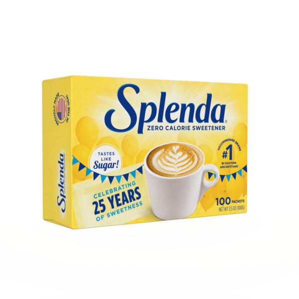 Splenda Packets Limited Edition 25th Birthday Packaging - Front