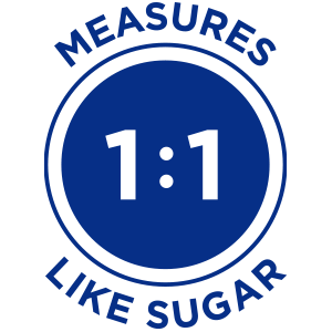 Ícono de Se mide como el azúcar 1:1