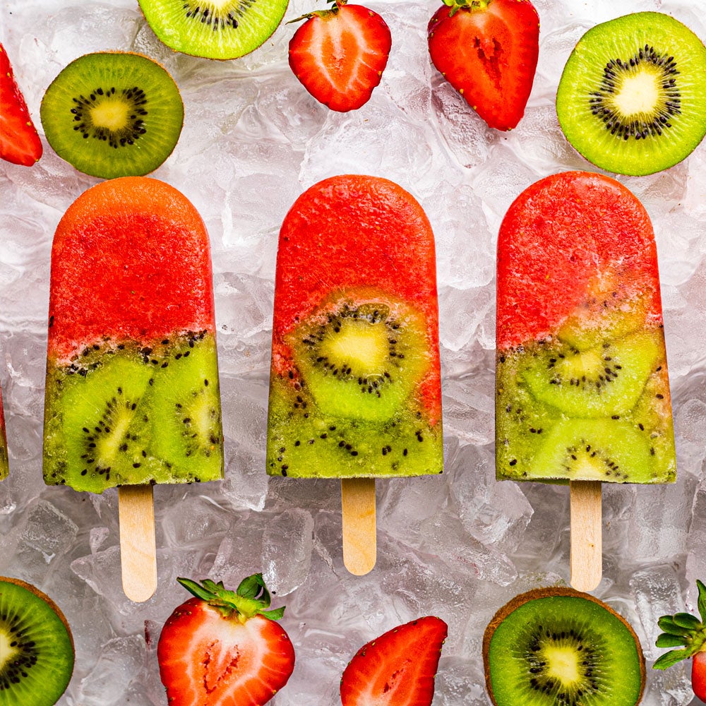 Strawberry Kiwi Ice Pops Splenda®