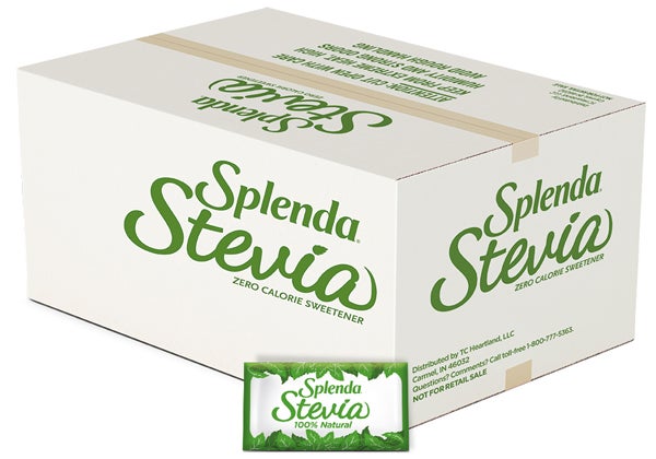 SPLENDA® Endulzante con Stevia, sobrecitos