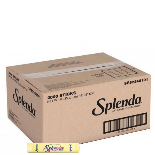 SPLENDA® endulzante en palos-2000/Case