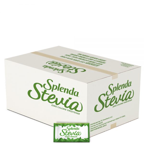 SPLENDA® endulzante con Stevia en sobrecitos-1000/Case