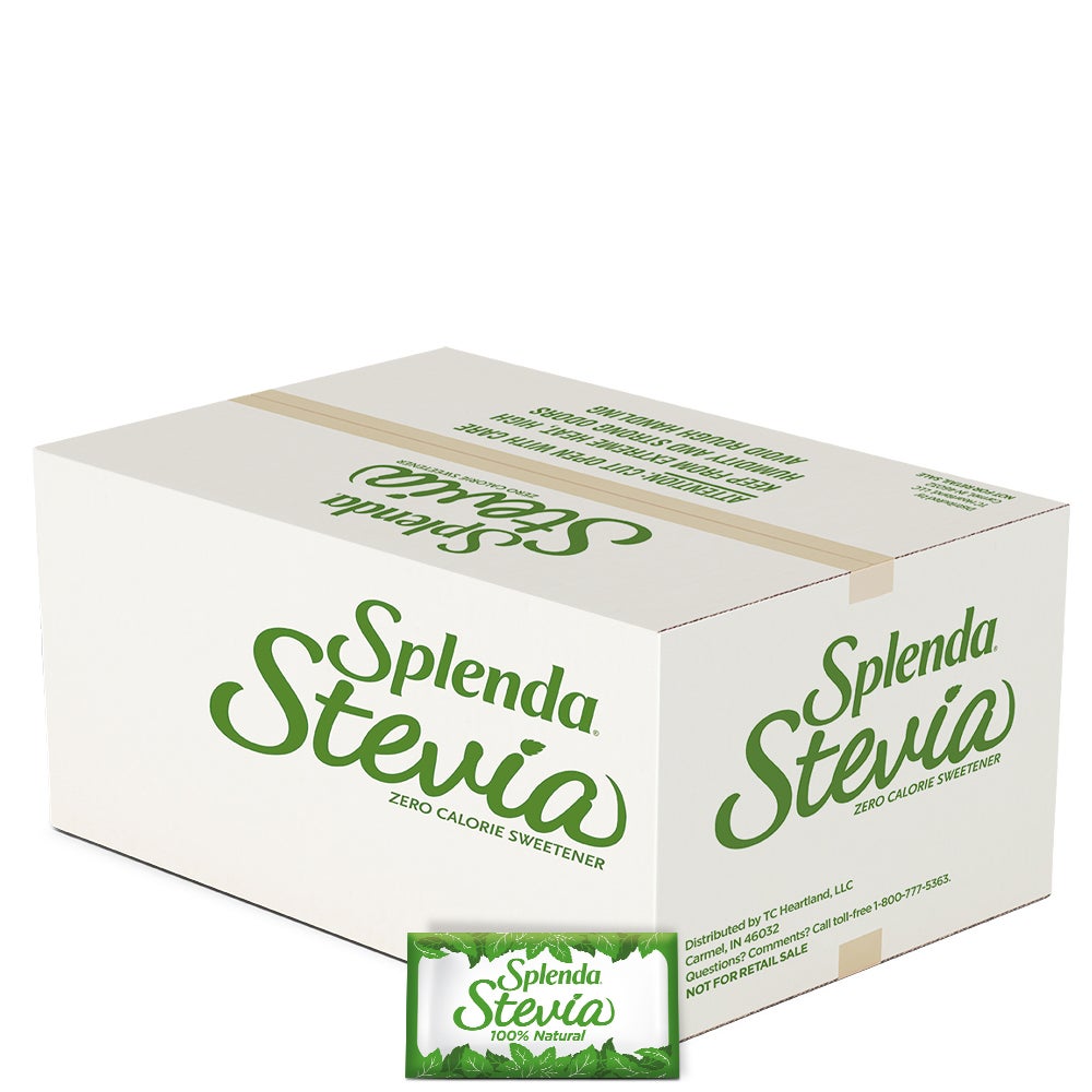 SPLENDA® endulzante con Stevia en sobrecitos-1000/Case