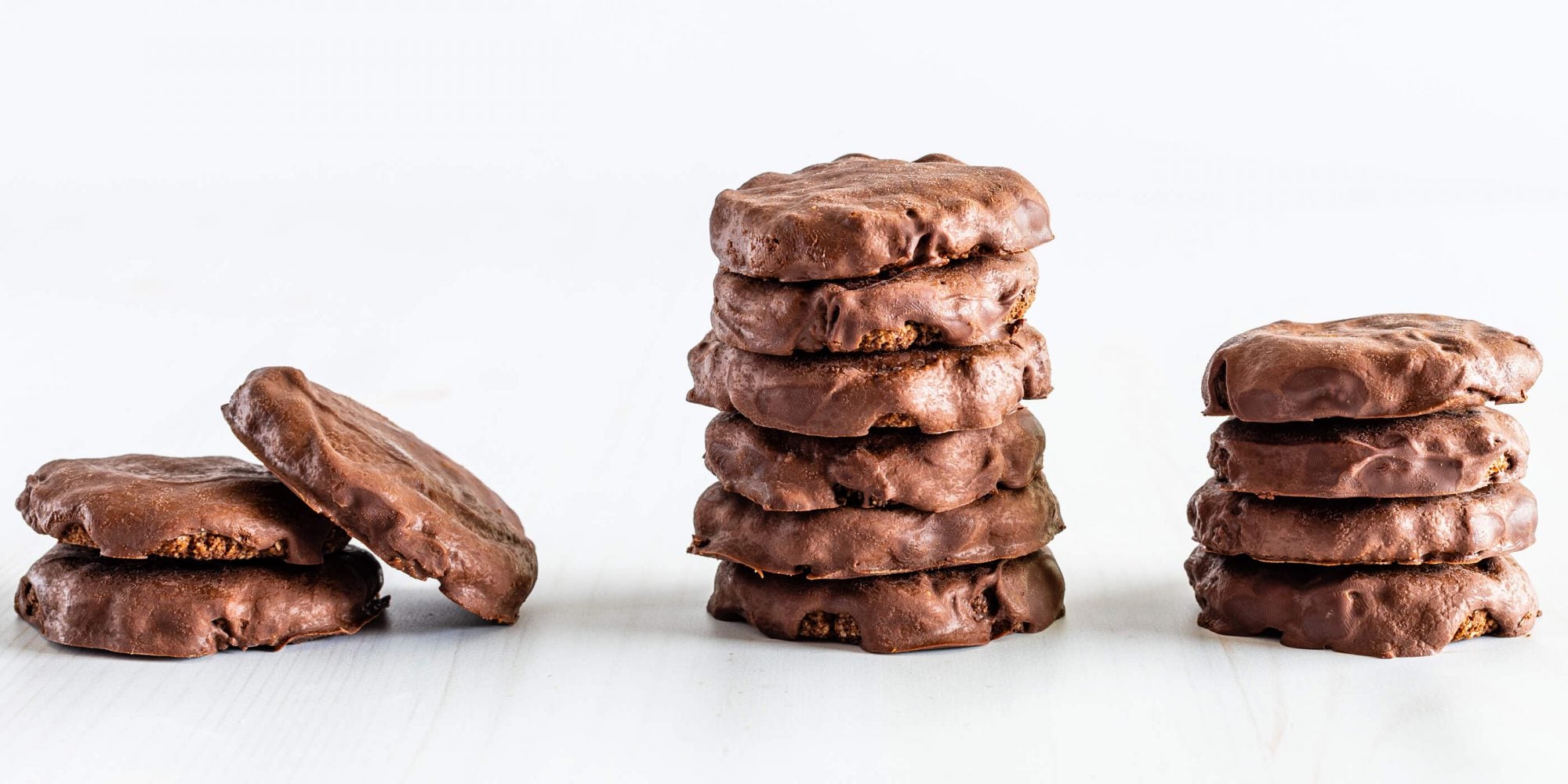 Keto Chocolate Covered Mint Cookies