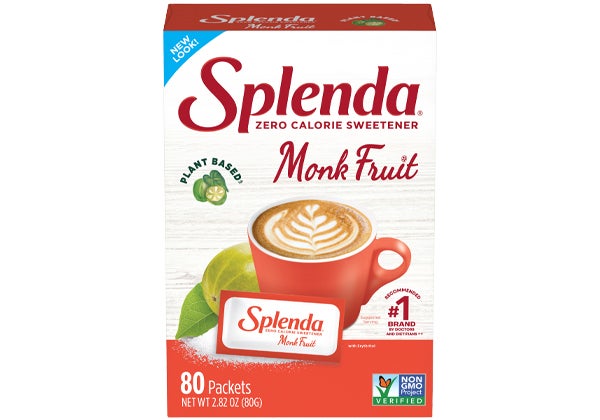 Splenda Endulzante de Fruta del Monje, sobrecitos