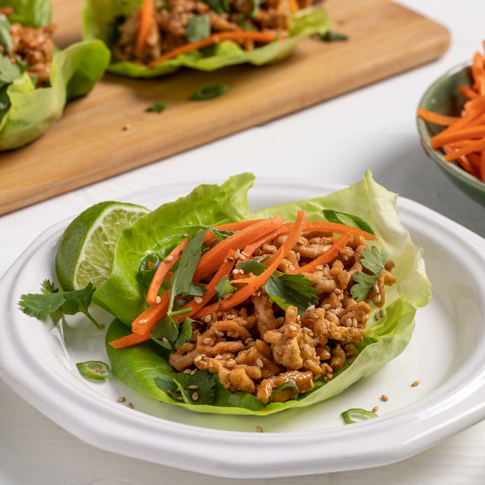 Sticky Chicken Lettuce Wraps - Splenda®