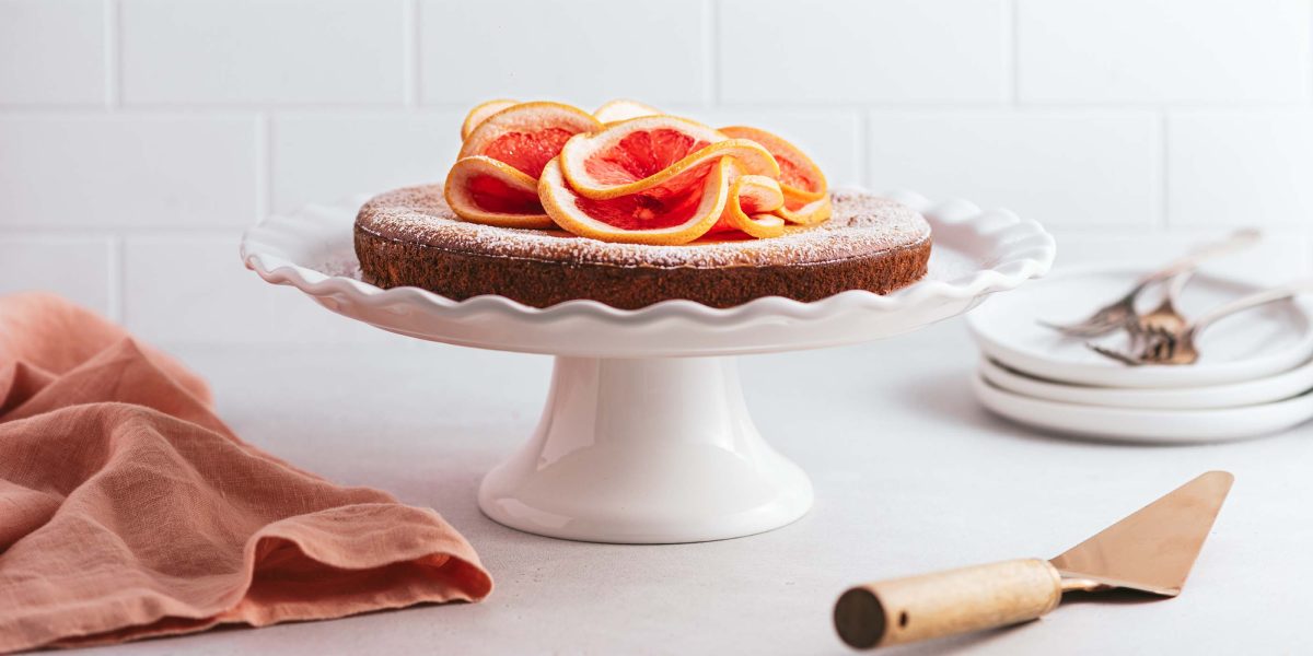 Grapefruit Olive Oil Cake Splenda®