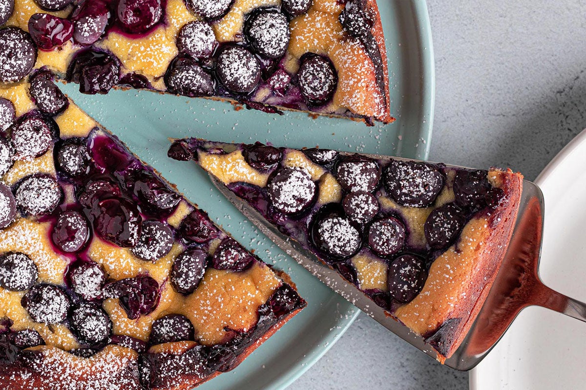 blueberry ricotta cake