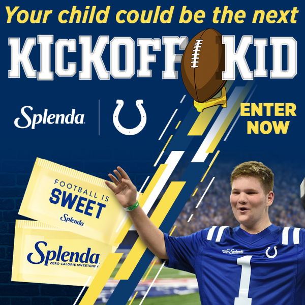 Splenda Colts Kickoff Kids Sweepstakes