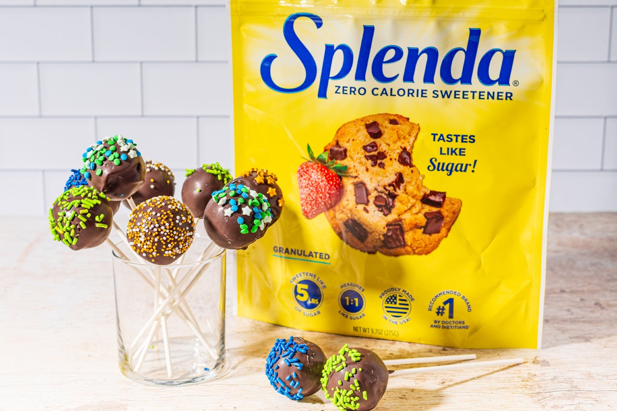 Chocolate Cake Pops made with Splenda