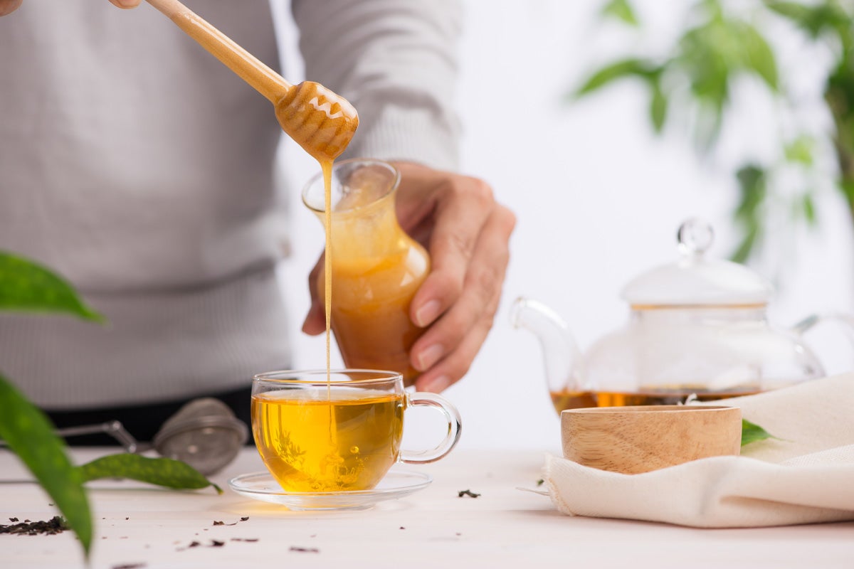 Adding Honey to Tea