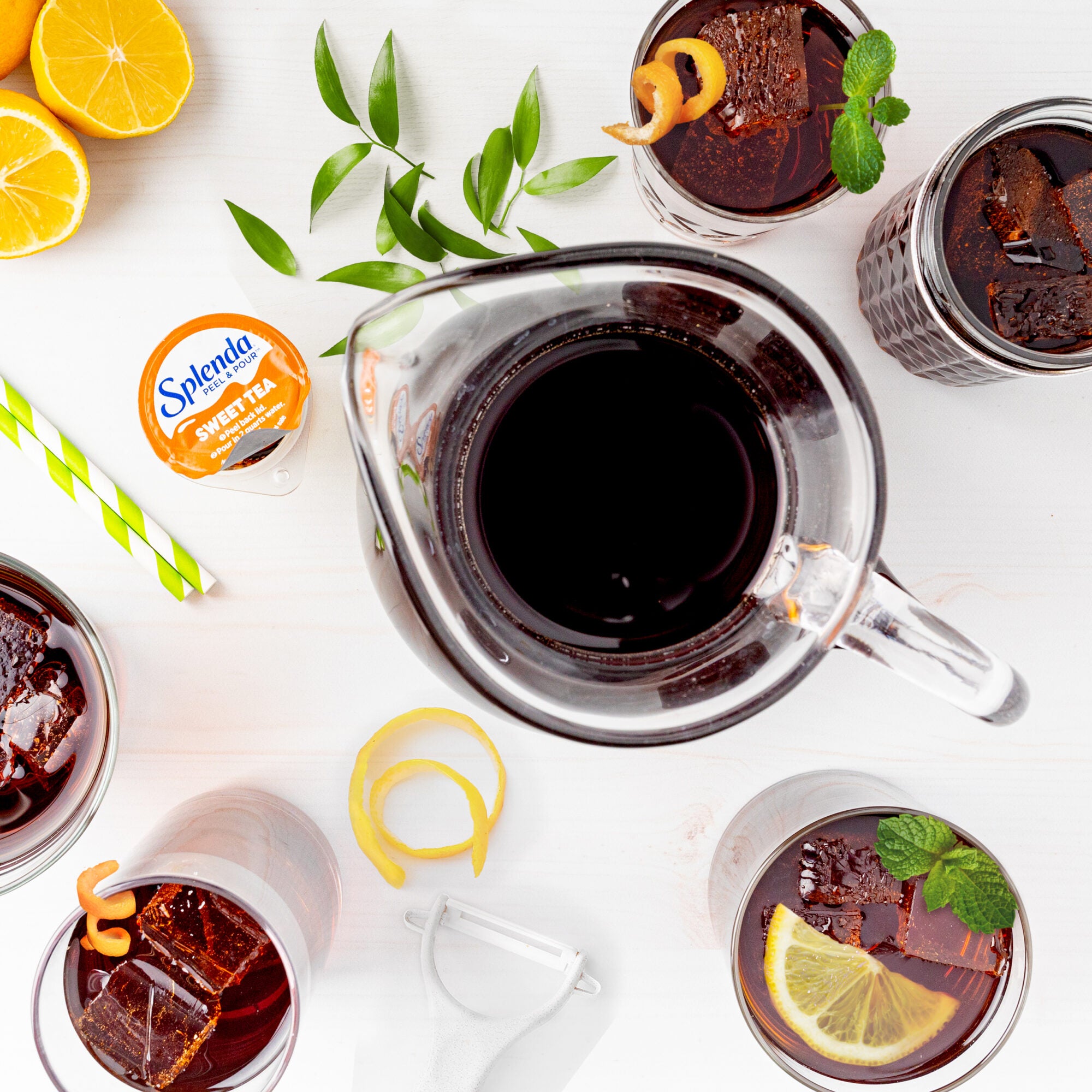 Splenda Peel & Pour Sweet Tea Zero Sugar Drink Mix – Delicious and Refreshing
