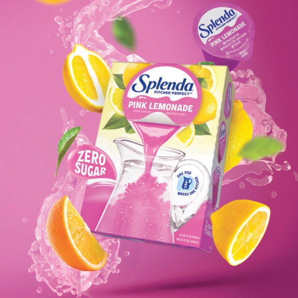 Splenda Pitcher Perfect Pink Lemonade Zero Sugar Drink Mix – Flavor Burst