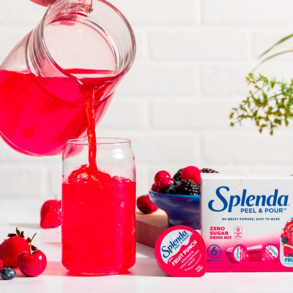 splenda peel and pour pods fruit punch