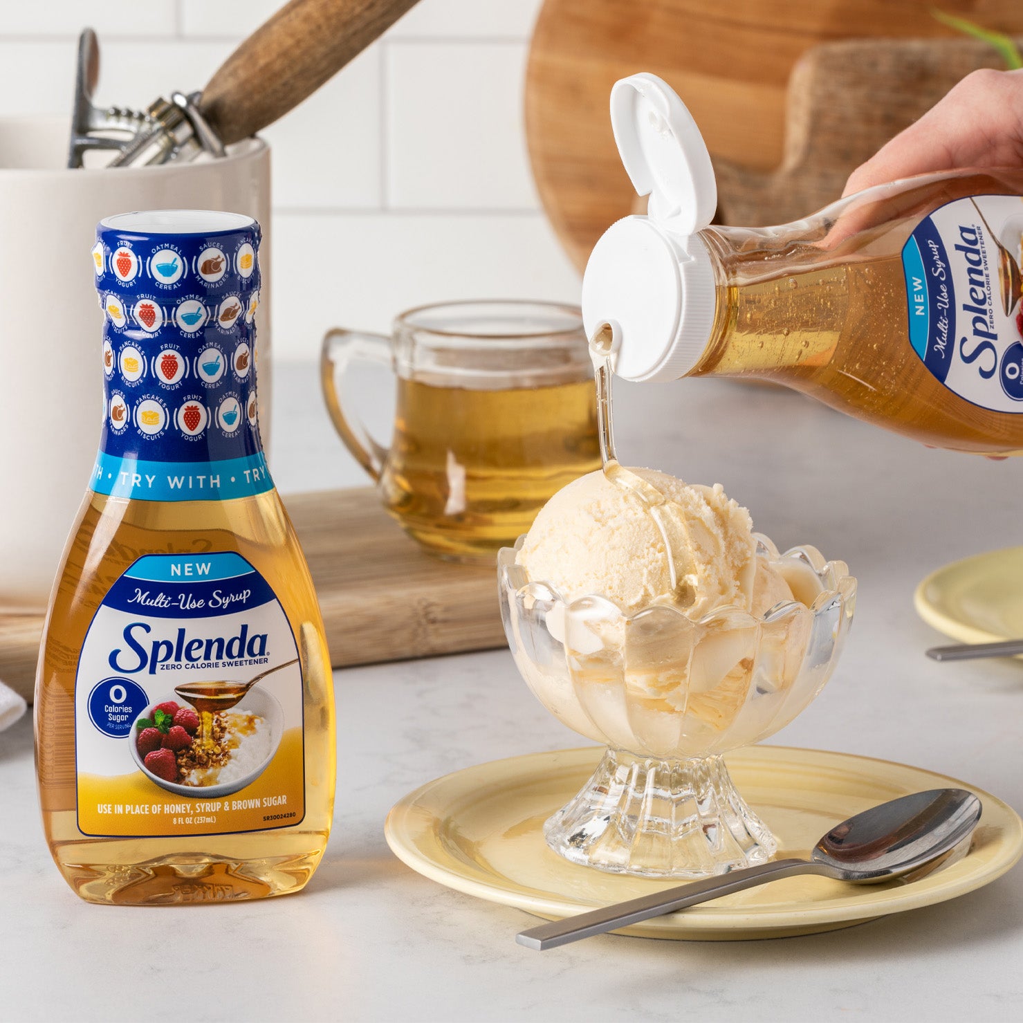 Splenda MultiUse Syrup Zero Calories. Zero Sugar. Splenda®