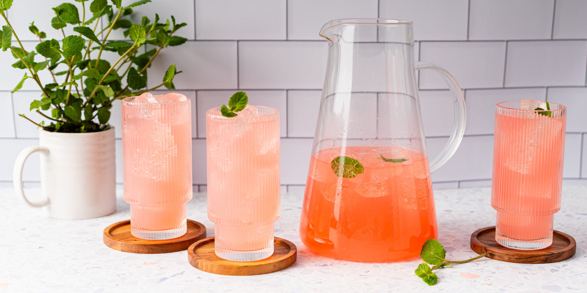 Pink Lemonade with Mint Splenda®