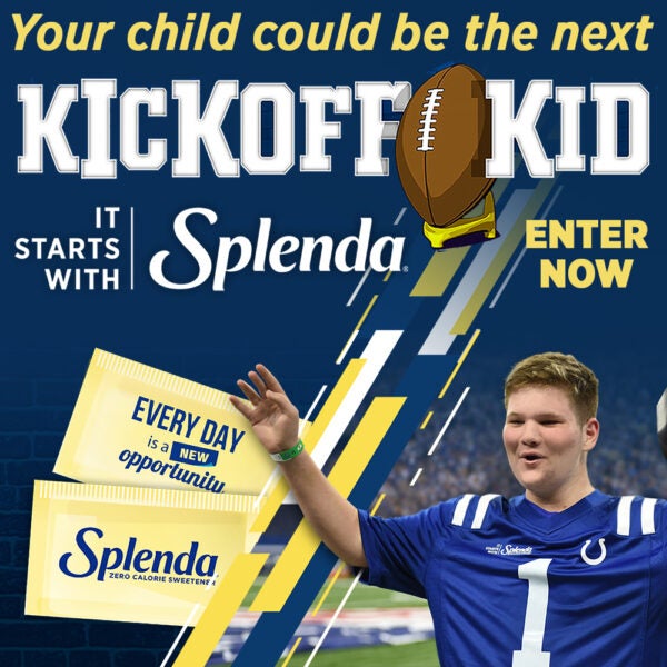 Splenda Colts Kickoff Kid Sweepstakes