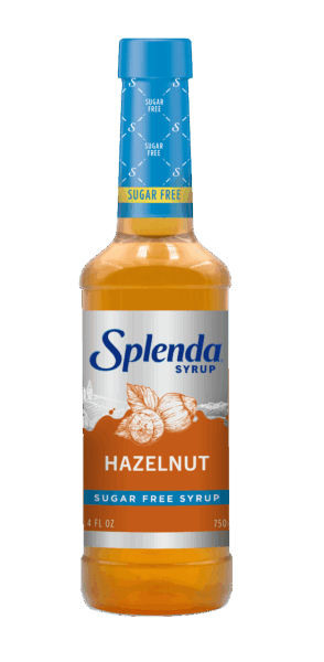 Splenda Hazelnut Sugar Free Coffee Syrup - Front
