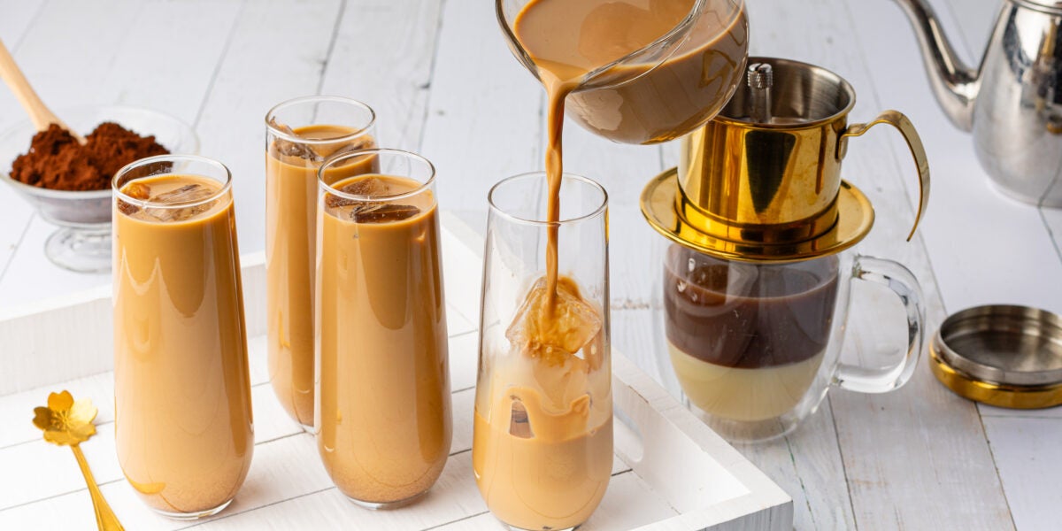 Iced coffee